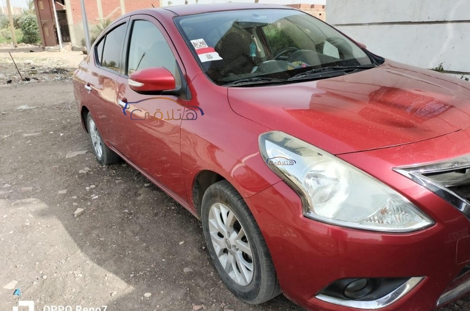 Sunny Nissan 2021 Faiyum Red 6440904 - Car for sale : Hatla2ee