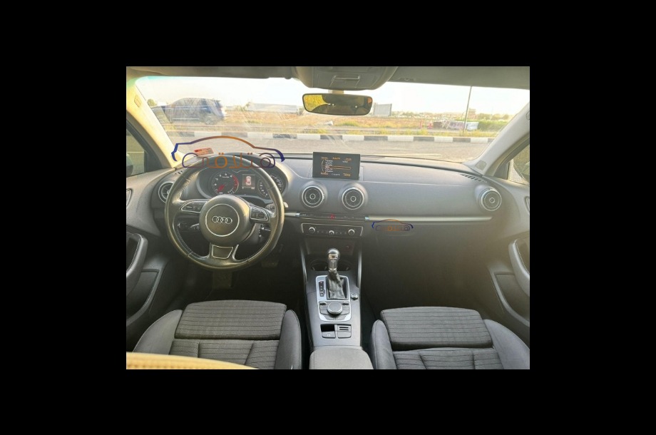 A3 Audi 2016 Sharjah White 6458373 - Car for sale : Hatla2ee