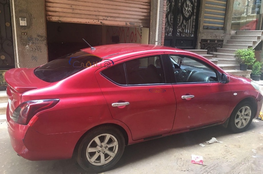 Sunny Nissan 2015 Mansoura Red 6473101 - Car for sale : Hatla2ee