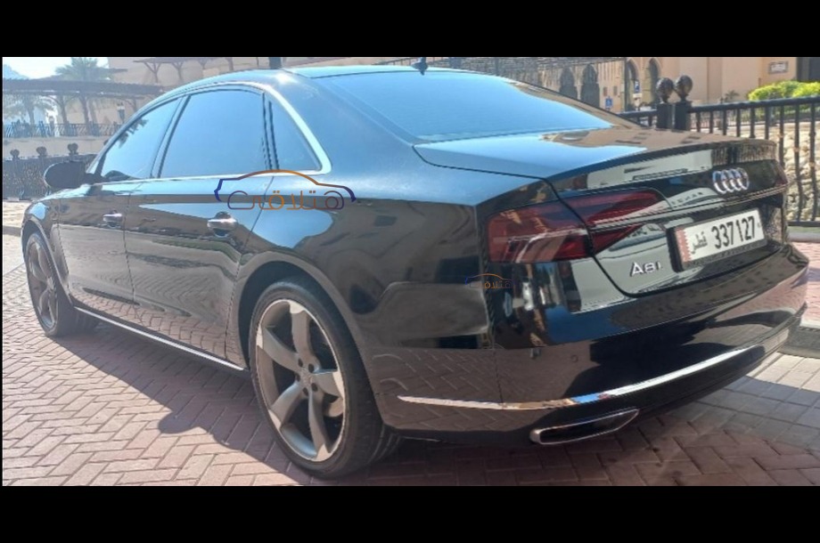 A8 Audi 2016 Doha Black 6499672 - Car for sale : Hatla2ee