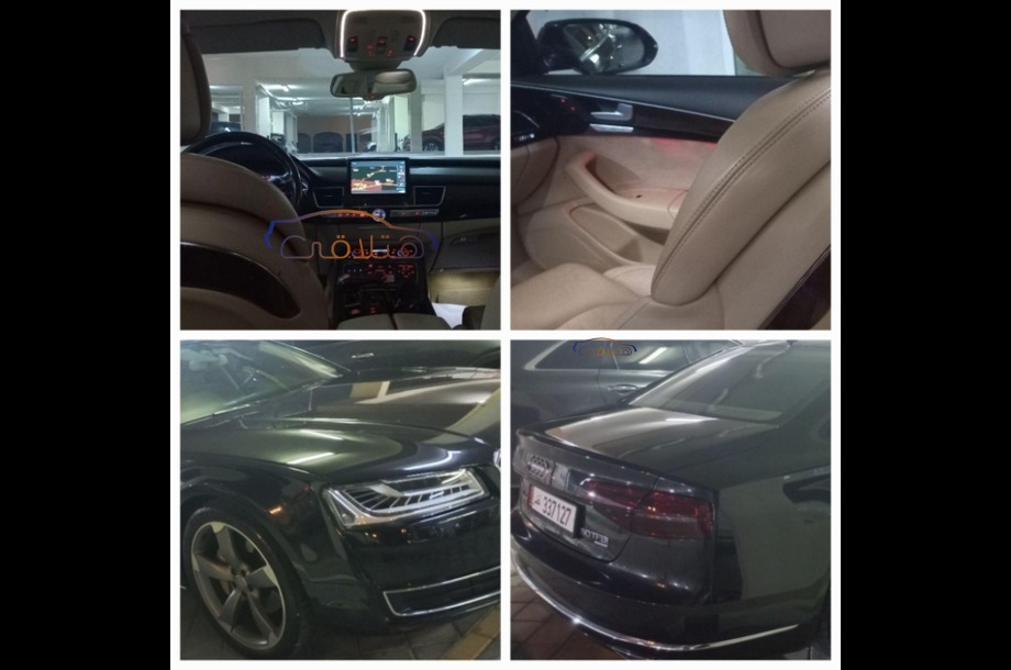 A8 Audi 2016 Doha Black 6499672 - Car for sale : Hatla2ee