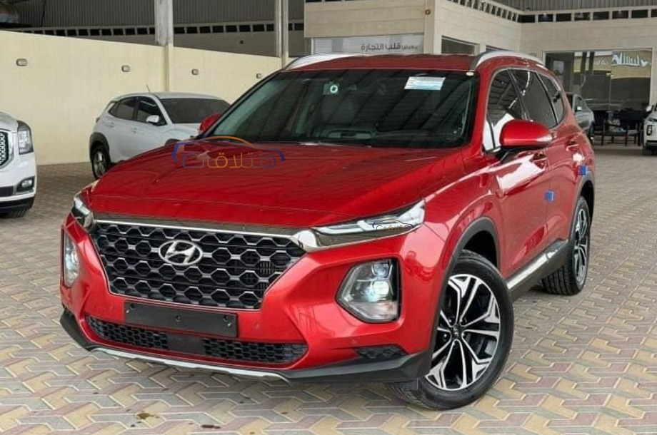 Grand Santa Fe Hyundai 2019 Riyadh Red 6532970 Car for sale Hatla2ee