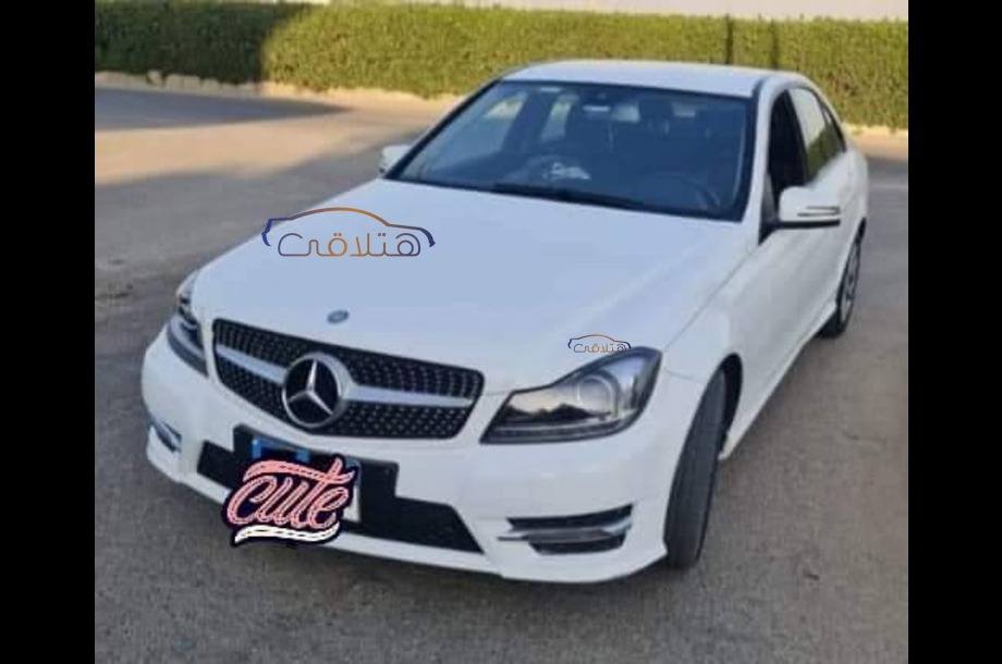 C 180 Mercedes 2013 El Haram White 6545655 - Car For Sale : Hatla2ee