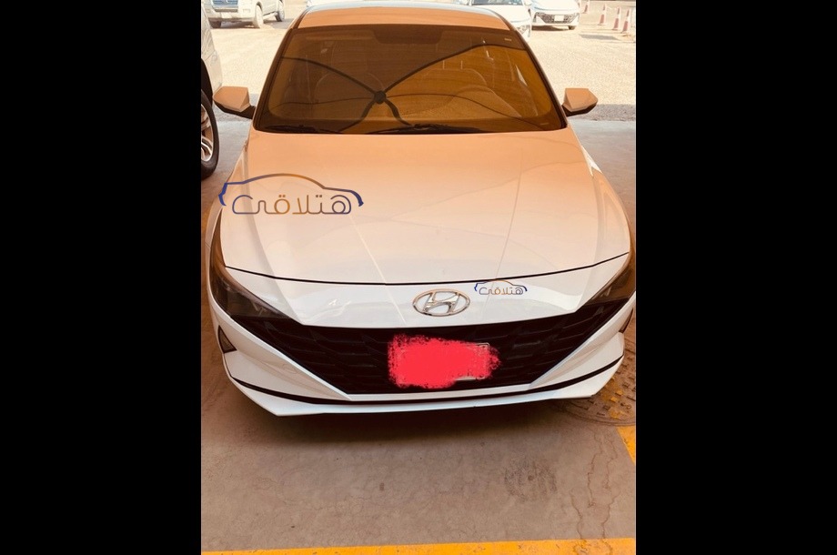 Elantra Hyundai 2022 Al Khobar White 6573935 Car for sale Hatla2ee