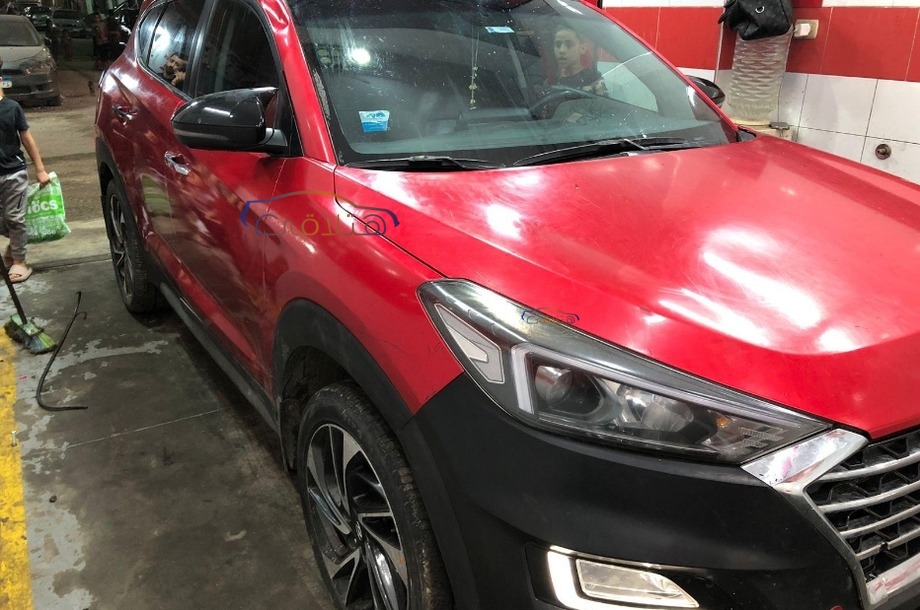 Tucson Hyundai 2019 Giza Red 6584373 - Car for sale : Hatla2ee