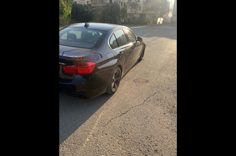 316 BMW 2015 Tagamo3 New Cairo Black 6642925 Car for sale Hatla2ee