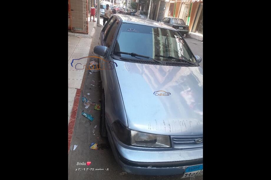 Excel Hyundai 1997 Mansoura Cyan 6682333 Car for sale Hatla2ee