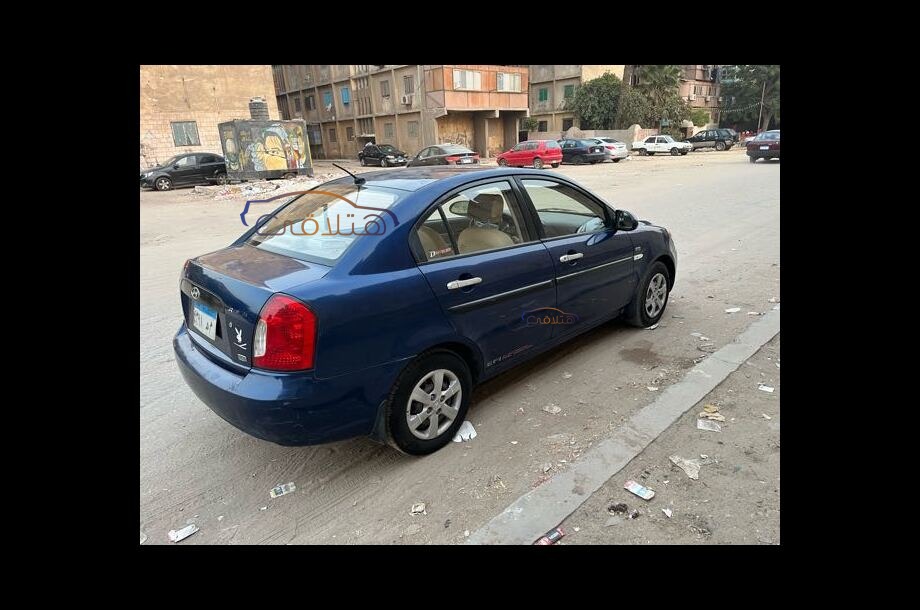 Accent Hyundai 2008 El Haram Dark blue 6687503 Car for sale Hatla2ee