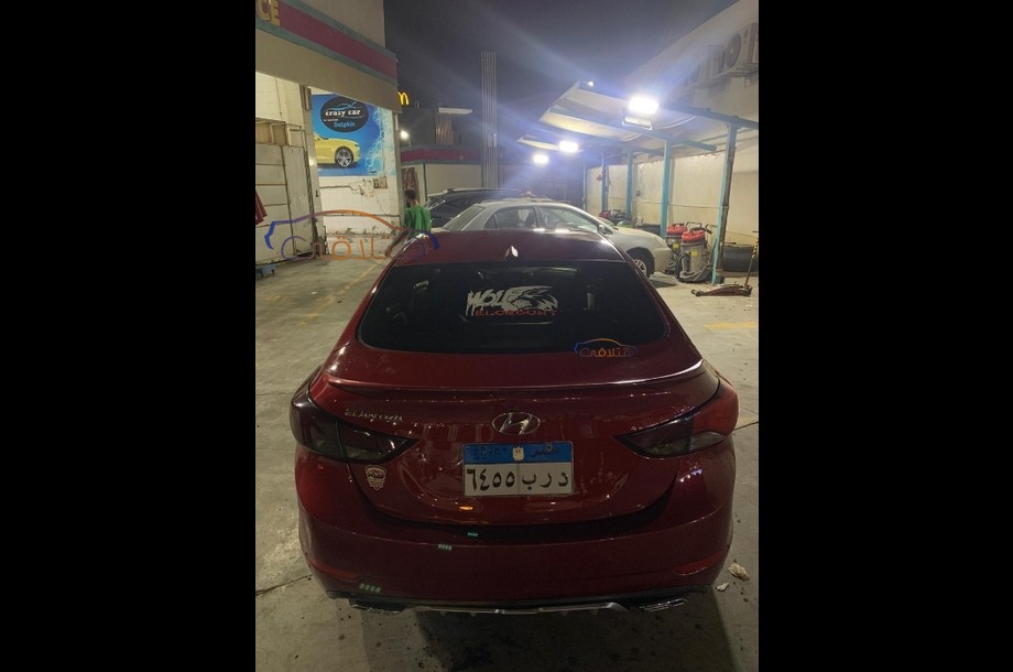 Elantra MD Hyundai 2016 6 October Red 6695011 Car for sale Hatla2ee