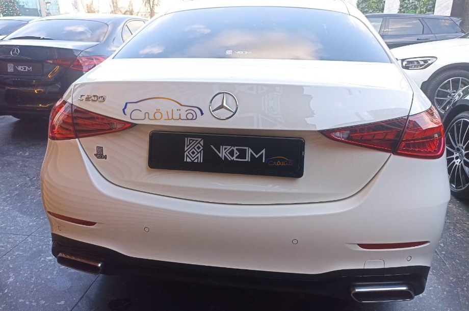 C 200 AMG Mercedes 2022 Cairo White 6695972 Car for sale Hatla2ee