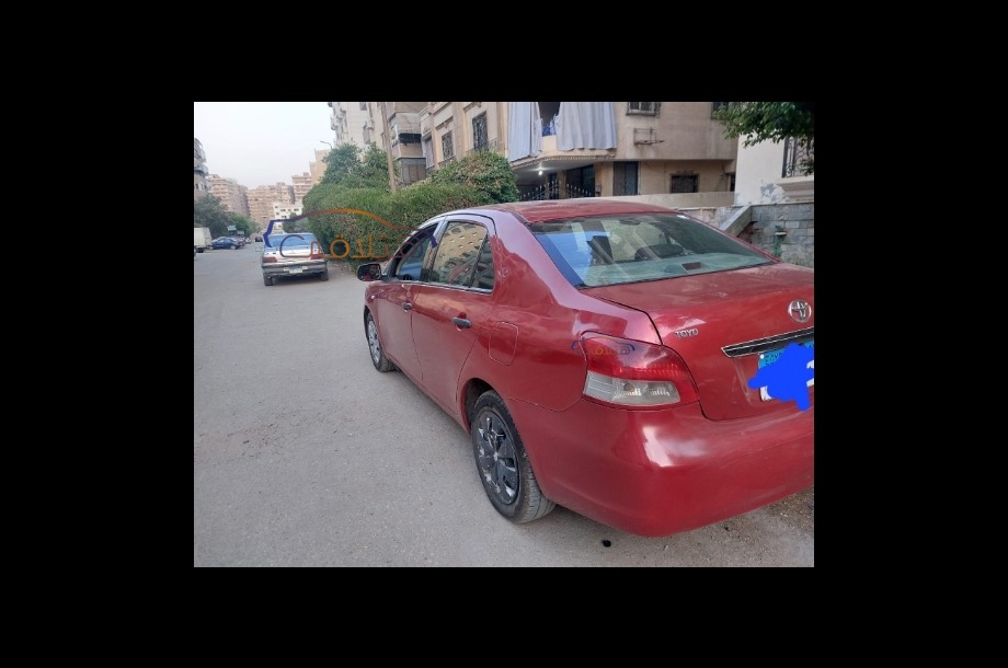 Yaris Toyota 2008 Nasr city Red 6706307 Car for sale Hatla2ee