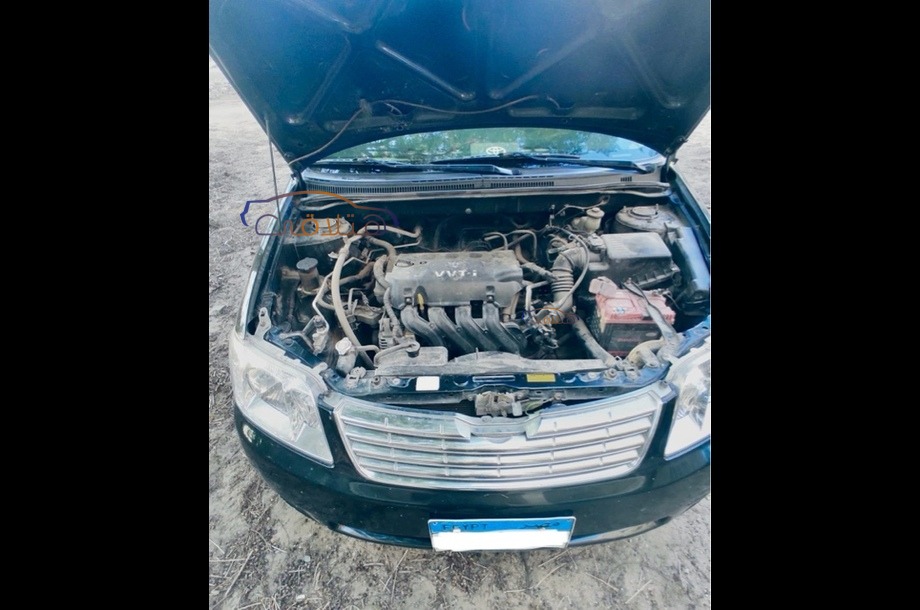 Corolla Toyota 2006 Shibin el Kom Black 6710021 Car for sale Hatla2ee