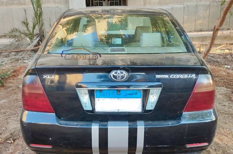 Corolla Toyota 2006 Shibin el Kom Black 6710021 Car for sale Hatla2ee