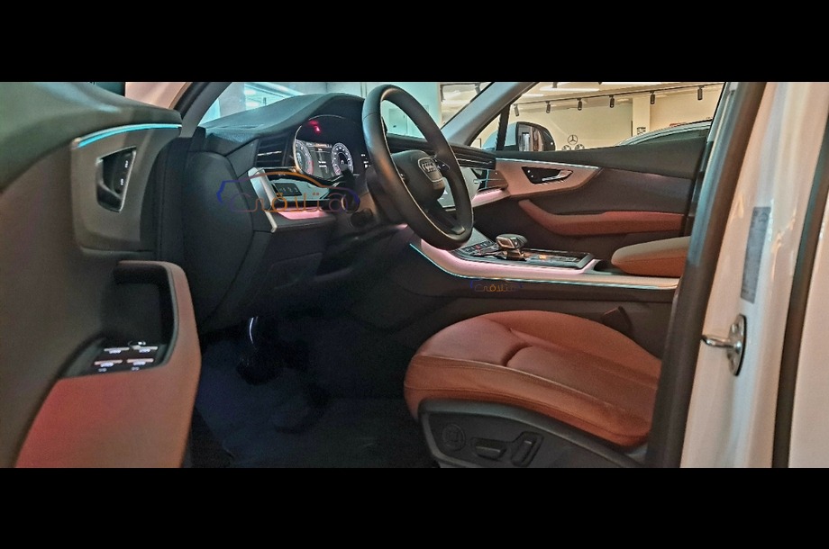 Q7 Audi 2022 Pyramids Gardens White 6713113 Car for sale Hatla2ee
