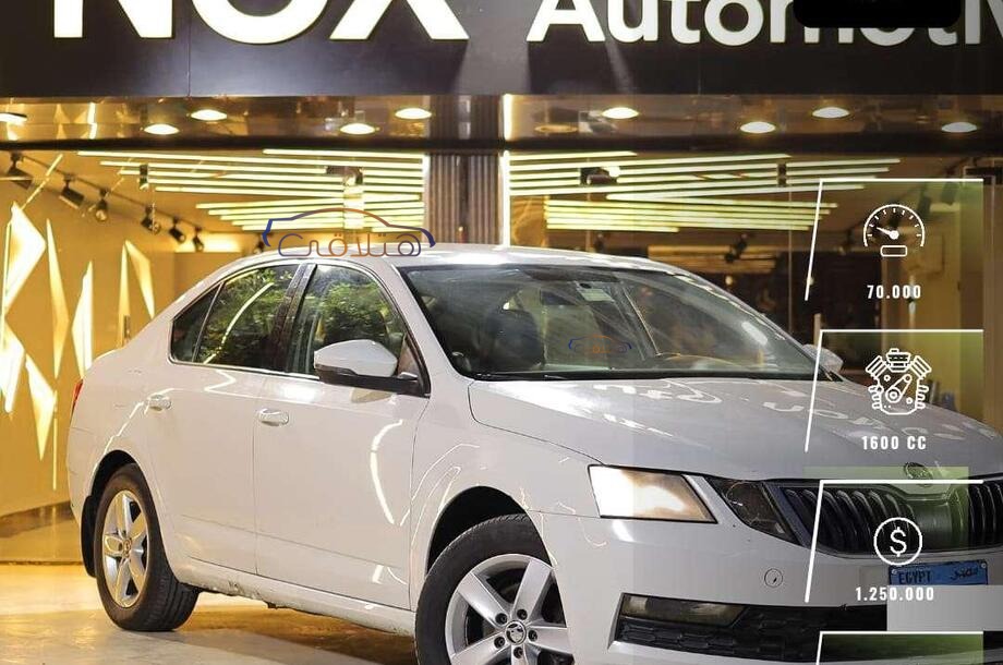 Octavia A7 Skoda 2020 Nasr city White 6713126 Car for sale Hatla2ee