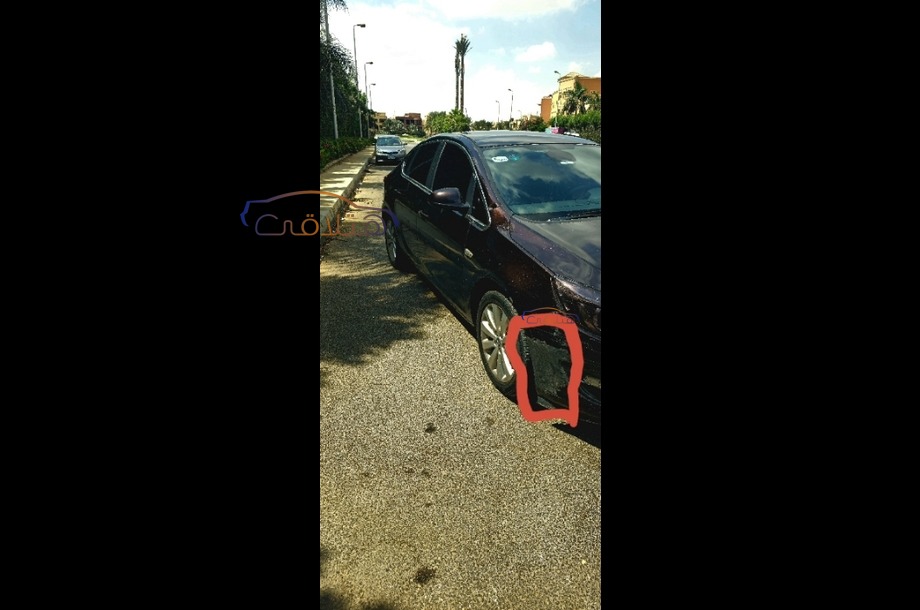 Astra Opel 2017 Maadi Eggplant 6715216 Car for sale Hatla2ee