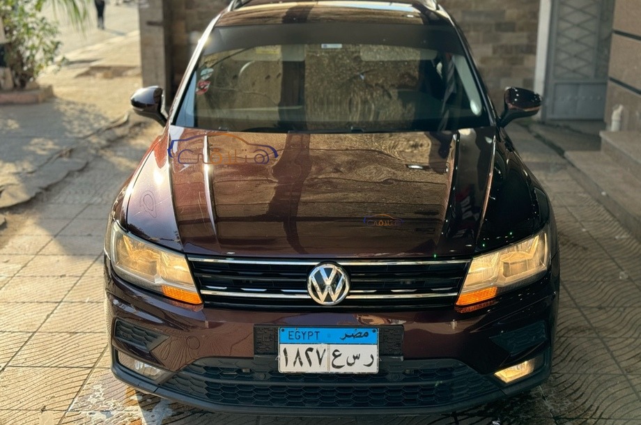 Tiguan Volkswagen 2018 Zagazig Eggplant 6715241 Car for sale Hatla2ee