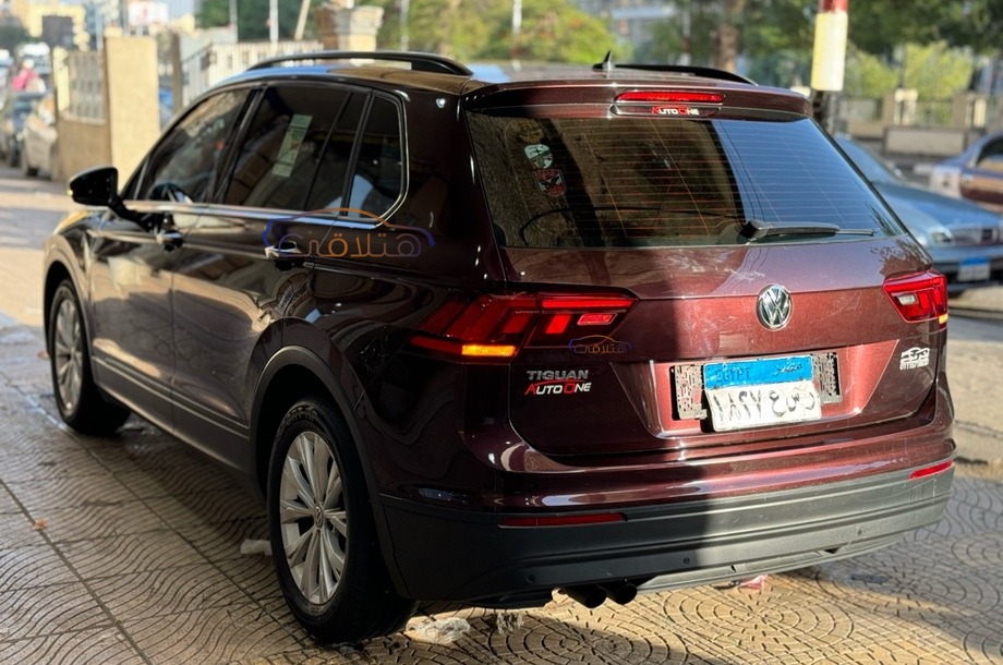 Tiguan Volkswagen 2018 Zagazig Eggplant 6715241 Car for sale Hatla2ee