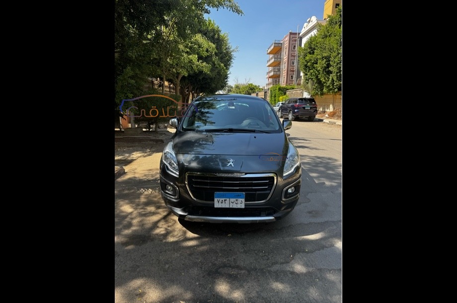 3008 Peugeot 2016 Mokattam Dark grey 6719888 Car for sale Hatla2ee