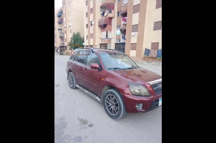 Tiggo Speranza 2011 Port Said Red 6740350 - Car for sale : Hatla2ee