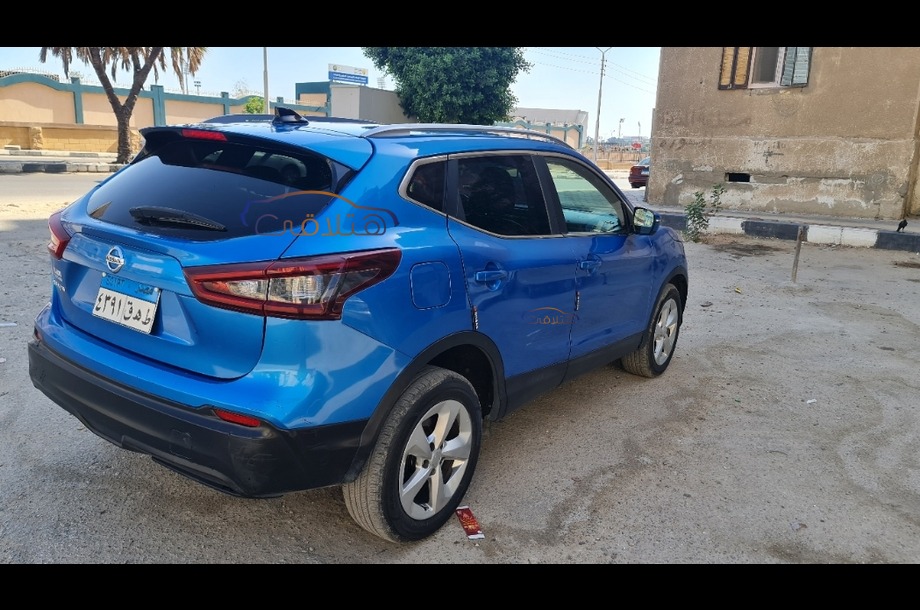 Qashqai Nissan 2021 Obour City Blue 6742154 Car for sale Hatla2ee