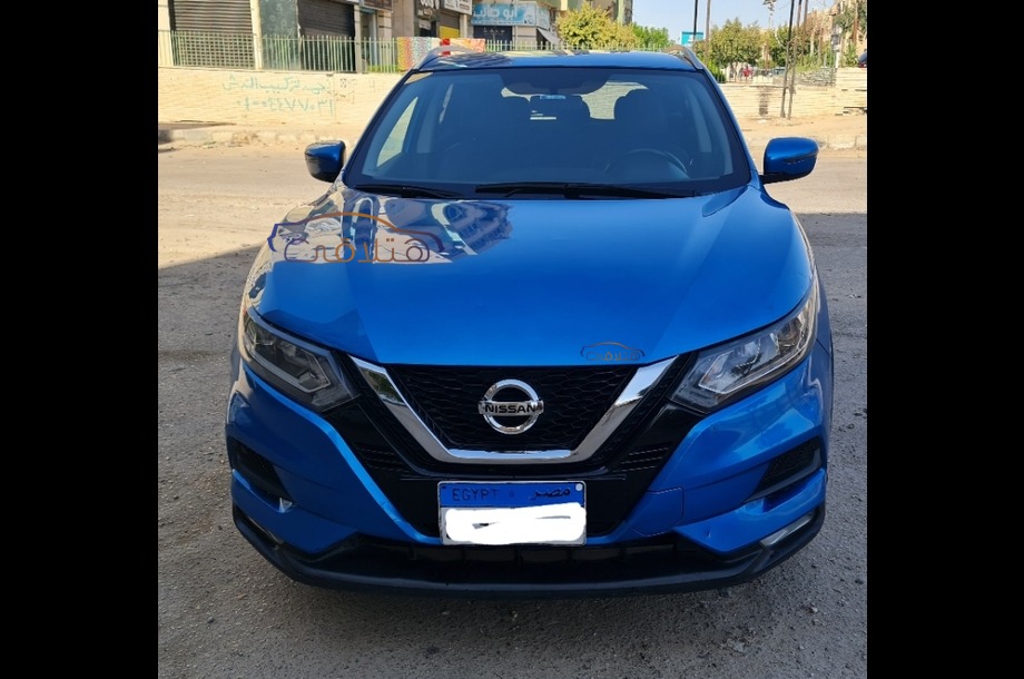 Qashqai Nissan 2021 Obour City Blue 6742154 Car for sale Hatla2ee