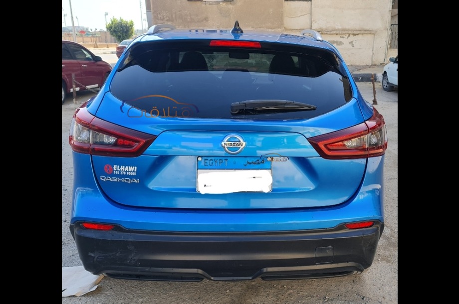 Qashqai Nissan 2021 Obour City Blue 6742154 Car for sale Hatla2ee