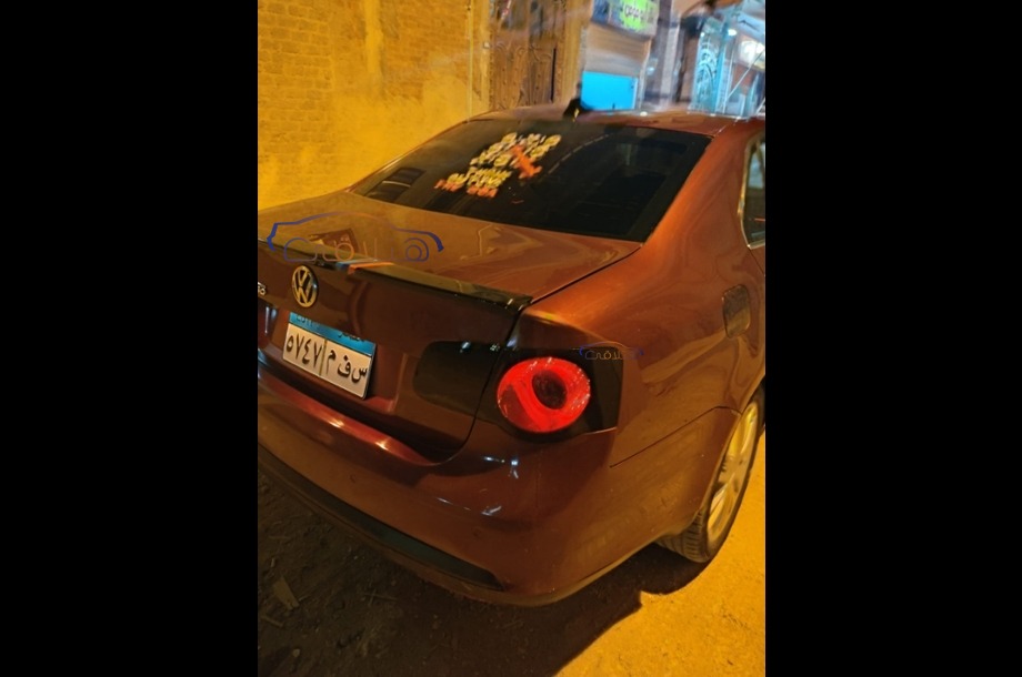 Jetta Volkswagen 2008 Alexandria Dark red 6742885 Car for sale Hatla2ee