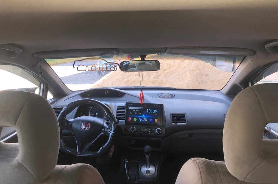 Civic Honda 2008 Obour City Silver 6746603 Car for sale Hatla2ee