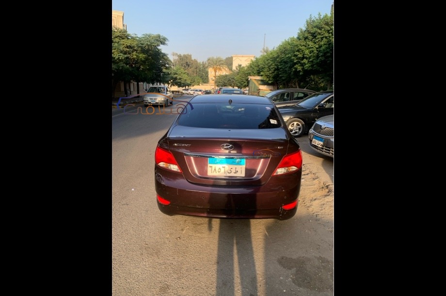 Accent RB Hyundai 2023 Cairo Eggplant 6756460 Car for sale Hatla2ee