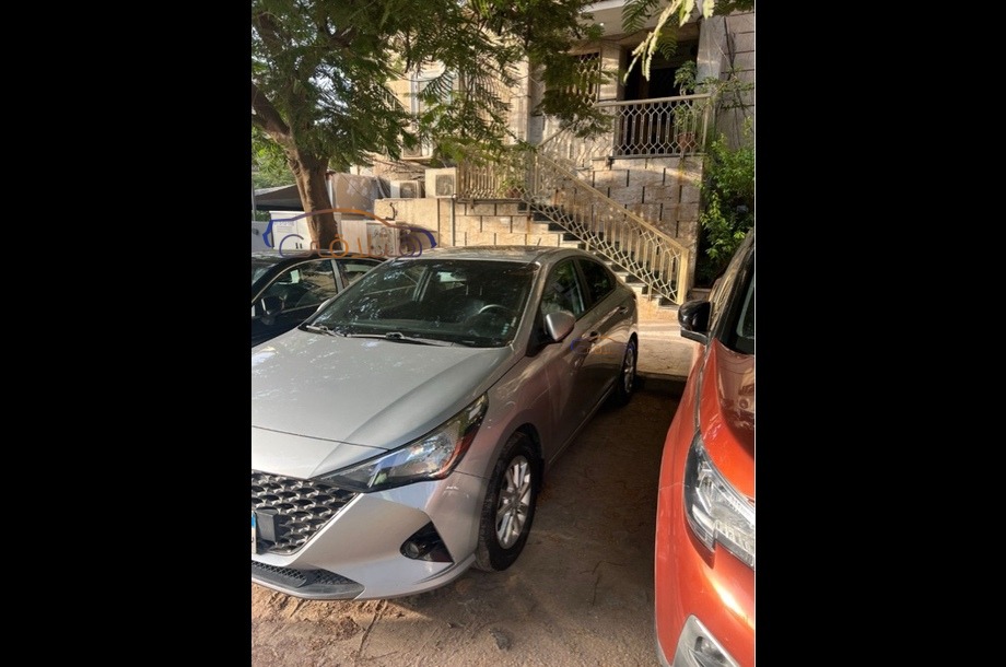 Accent HCI Hyundai 2022 Heliopolis Silver 6758663 Car for sale Hatla2ee