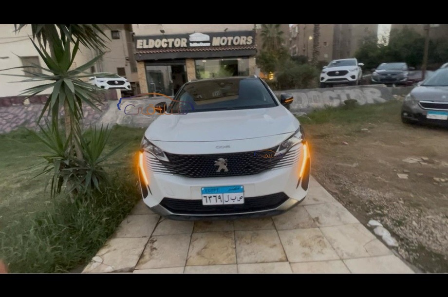 3008 Peugeot 2021 Nasr city White 6770614 Car for sale Hatla2ee
