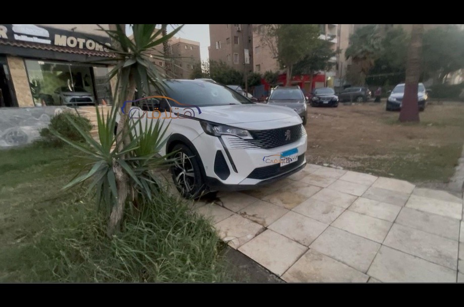 3008 Peugeot 2021 Nasr city White 6770614 Car for sale Hatla2ee