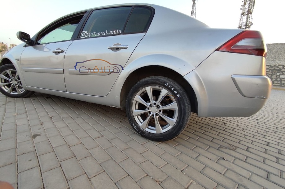 Megane Renault 2008 Helwan Silver 6770621 Car for sale Hatla2ee