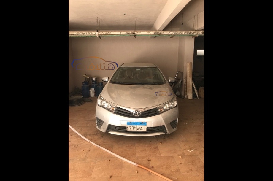 Corolla Toyota 2014 Al Shorouk Silver 6773116 Car for sale Hatla2ee