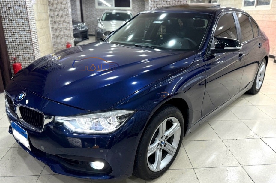 320 BMW 2018 Heliopolis Blue 6850202 - Car for sale : Hatla2ee