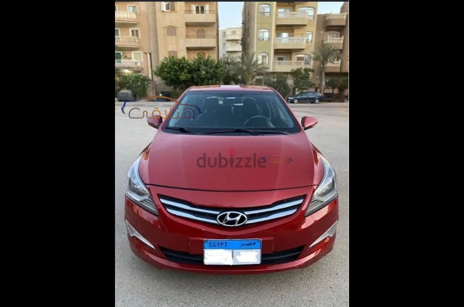 Solaris Hyundai 2016 6 October Red 6873731 - Car for sale : Hatla2ee