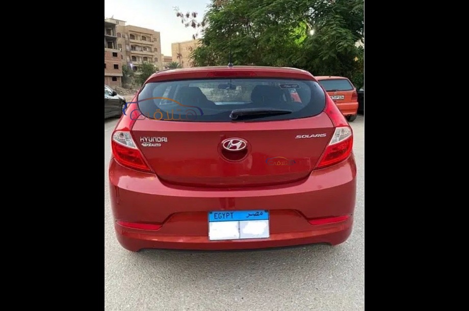 Solaris Hyundai 2016 6 October Red 6873731 - Car for sale : Hatla2ee