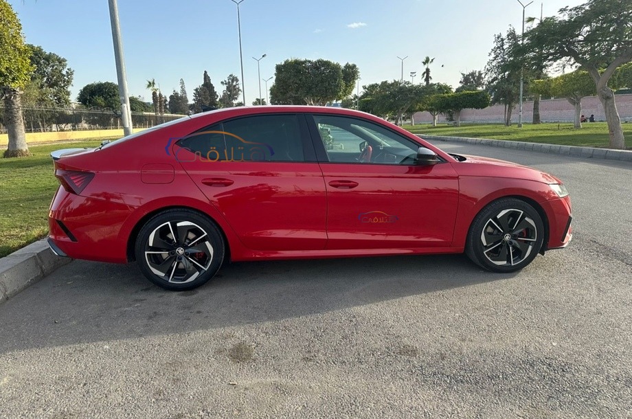 Octavia RS Skoda 2022 Madinaty Red 6874737 - Car for sale : Hatla2ee