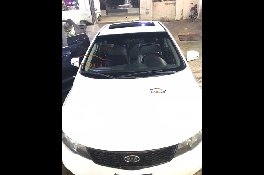 Forte Kia 2010 Bilbeis White 6876816 Car for sale Hatla2ee