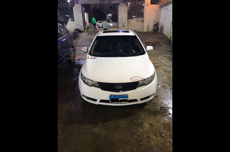 Forte Kia 2010 Bilbeis White 6876816 Car for sale Hatla2ee