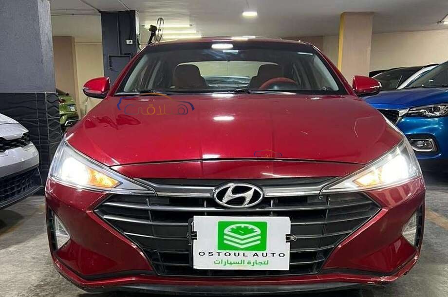 Elantra AD Hyundai 2020 Mohandessin Red 6899569 - Car for sale : Hatla2ee