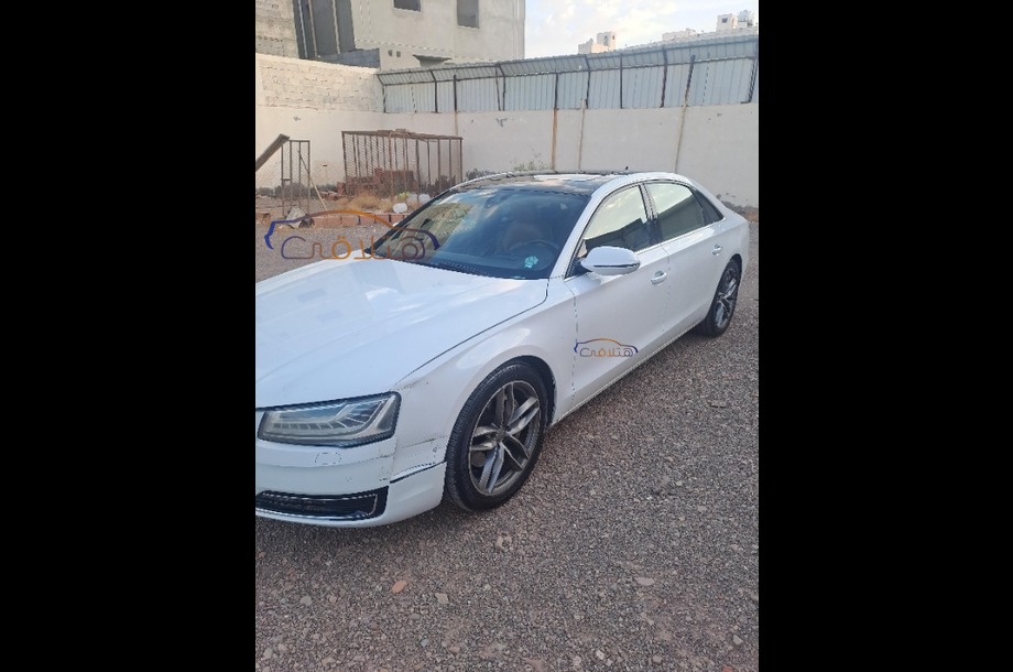 A8 Audi White