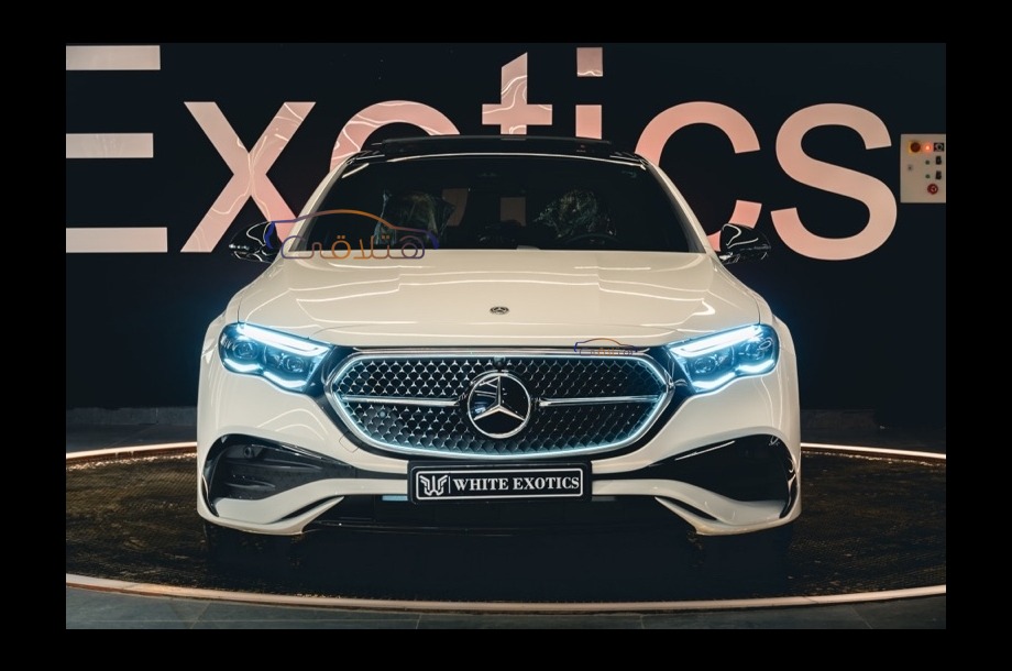 E 200 Mercedes أبيض