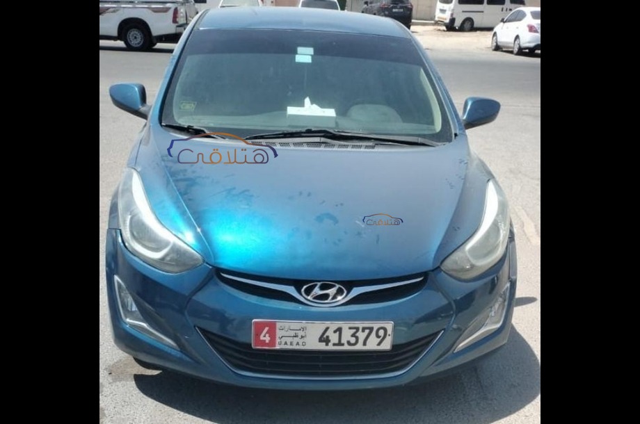 Elantra Hyundai Blue