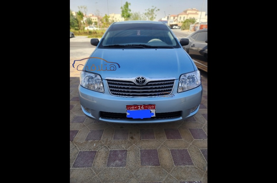 Corolla Toyota أزرق