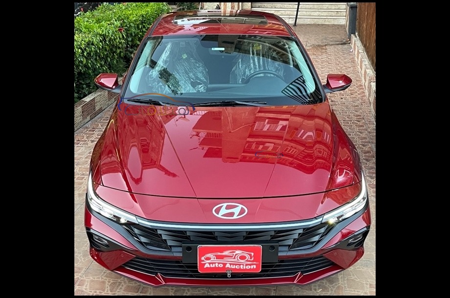 Elantra Hyundai Red