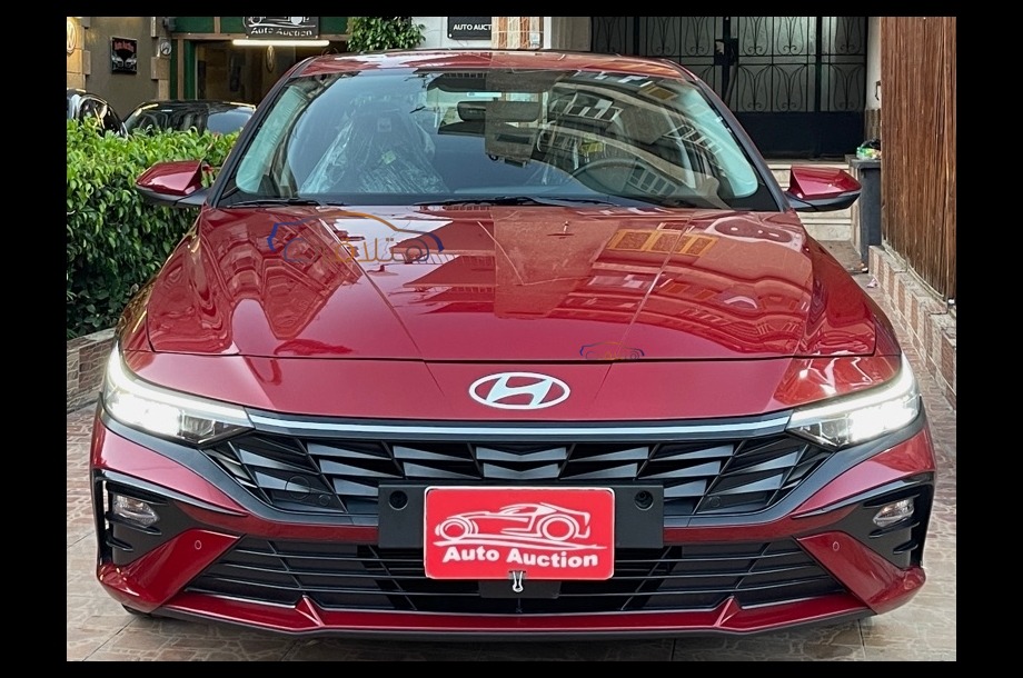 Elantra Hyundai Red