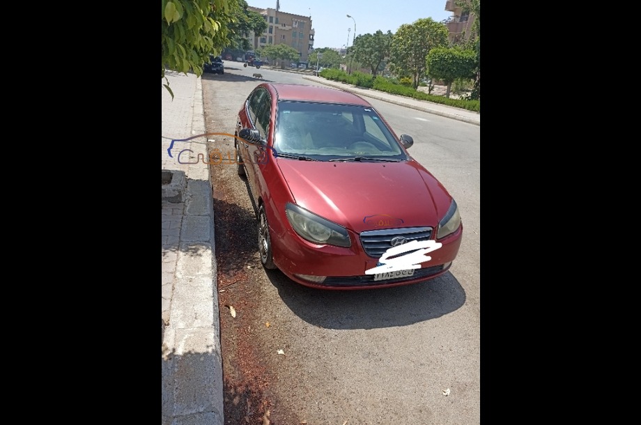 Elantra Hyundai Red