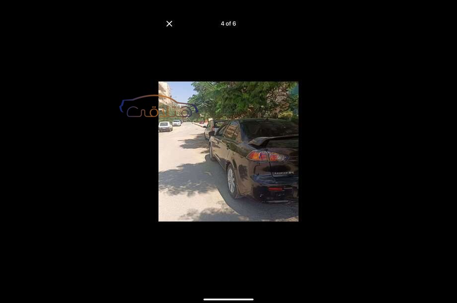 Lancer EX Shark Mitsubishi أسود